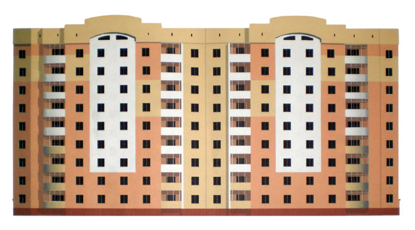 В Рыбном на текущий момент 10-и этажки являются самыми высокими жилыми домами