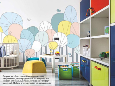 Яркая детская комната выбивается из общего дизайна интерьера